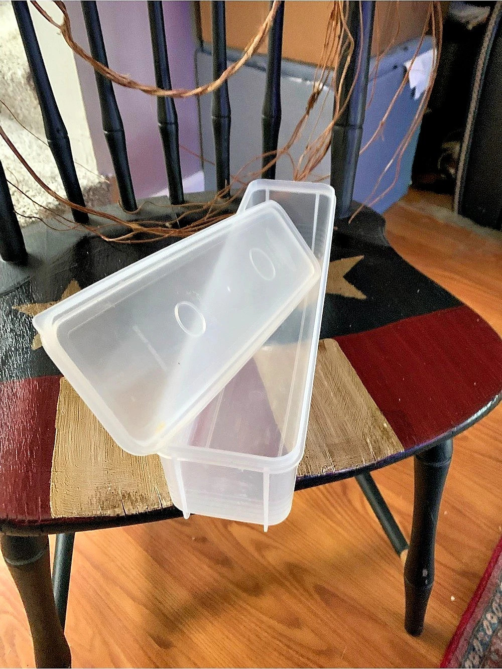 Tupperware Modular Mates Rectangular Container Clear Storage Container - Picture 2 of 3